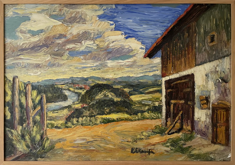 Blick ins Rheintal / Günnenbach
